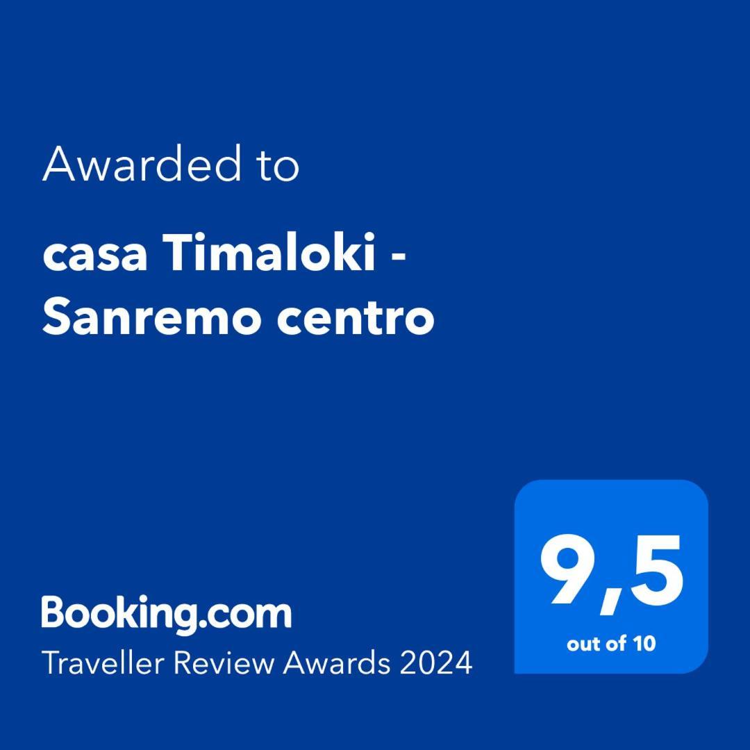 Casa Timaloki - Sanremo Centro Apartment ภายนอก รูปภาพ